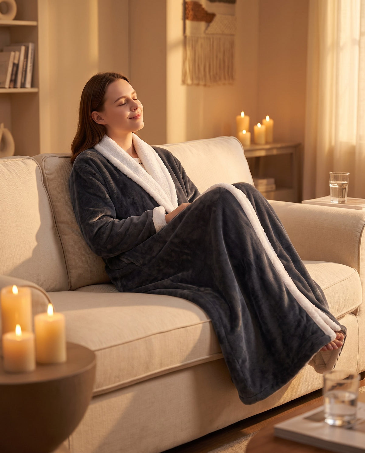 Ember & Hush Heated Robe